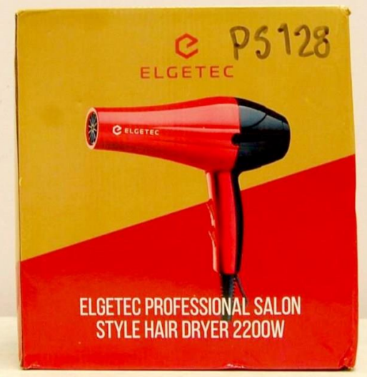 Red Elgetec hair dryer