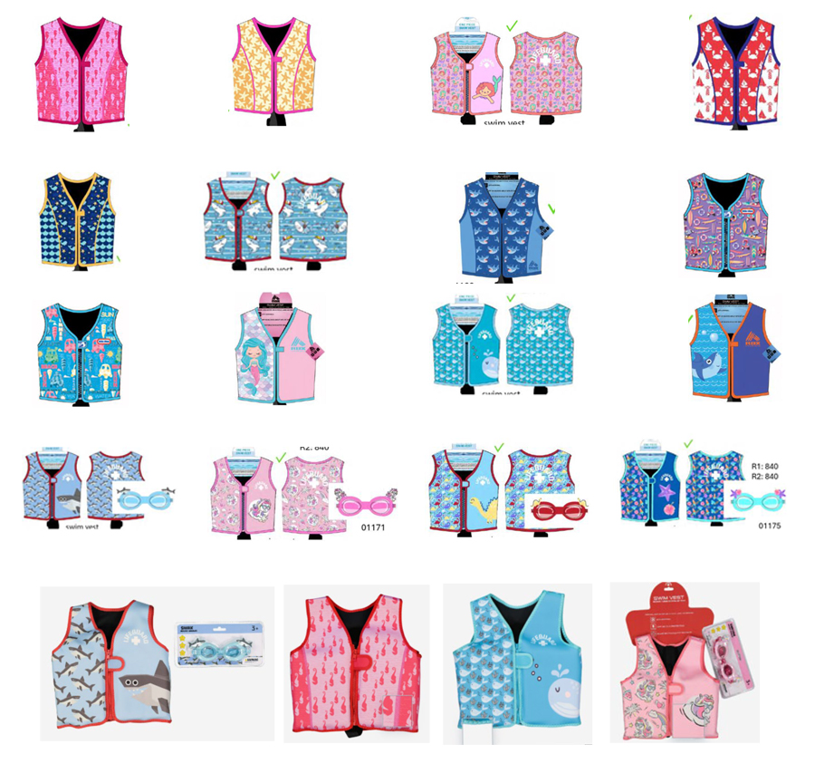 Children swim vest